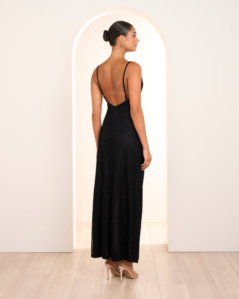 Davina Cowl Neck Gown
