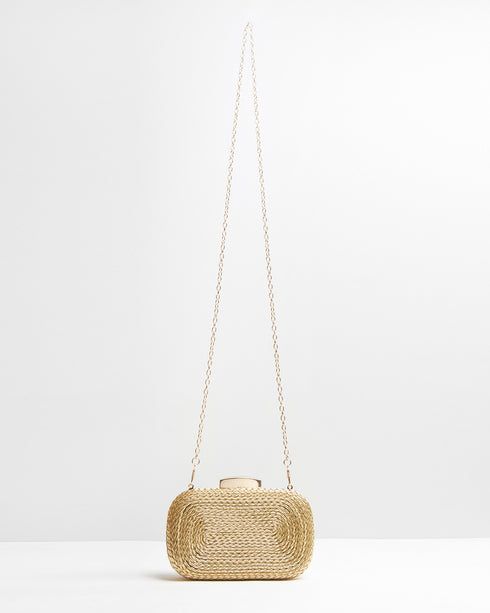 Amelia Woven Clutch