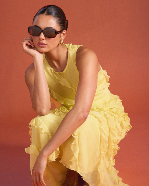 Zoe Square Frame Sunglasses