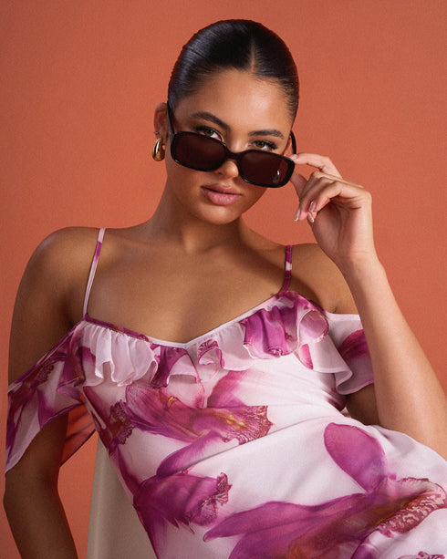 Zoe Square Frame Sunglasses