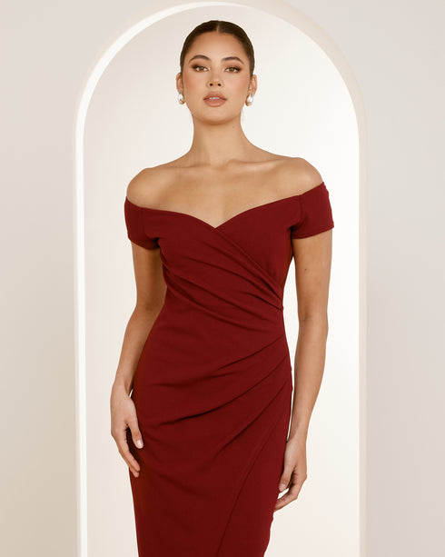 Alaia Off Shoulder Gown