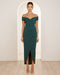Alaia Off Shoulder Gown