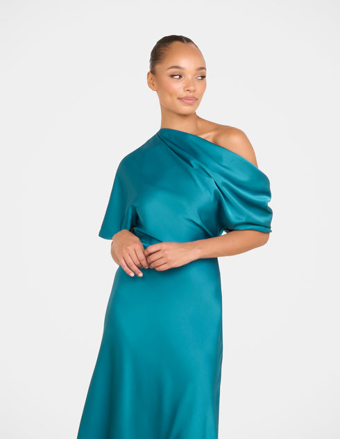Agatha Off Shoulder Midi Dress