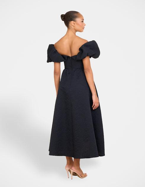 Dalia Off Shoulder A-line Dress