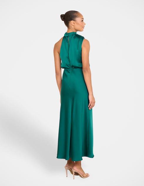 Dominic High Neck Midi Dress