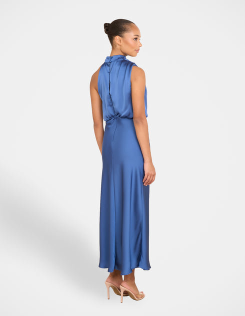 Dominic High Neck Midi Dress