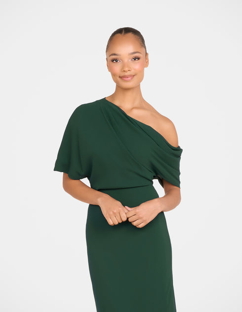 Bethel Off Shoulder Midi Dress