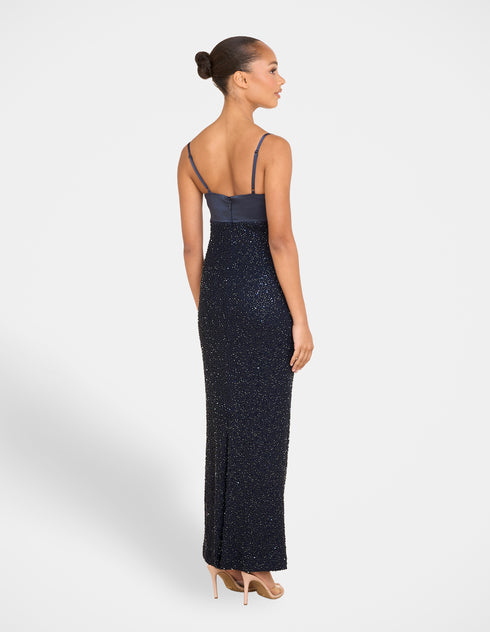 Adeline Cowl Neck Gown