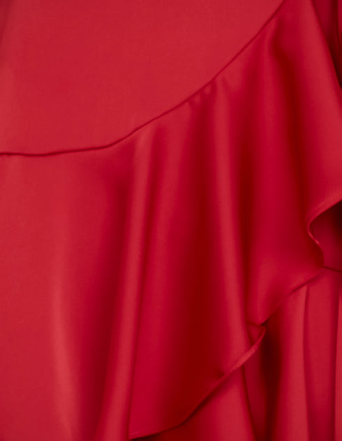 Bebe Cowl Neck Mini Dress