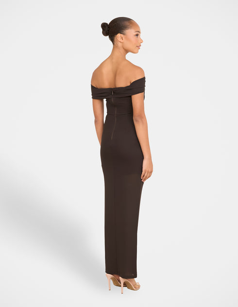 Rohdia Off Shoulder Maxi Dress