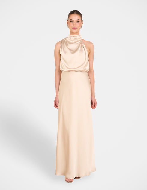 Tate High Neck Gown