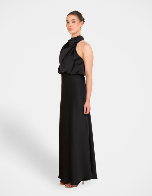 Tate High Neck Gown