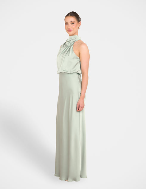 Tate High Neck Gown