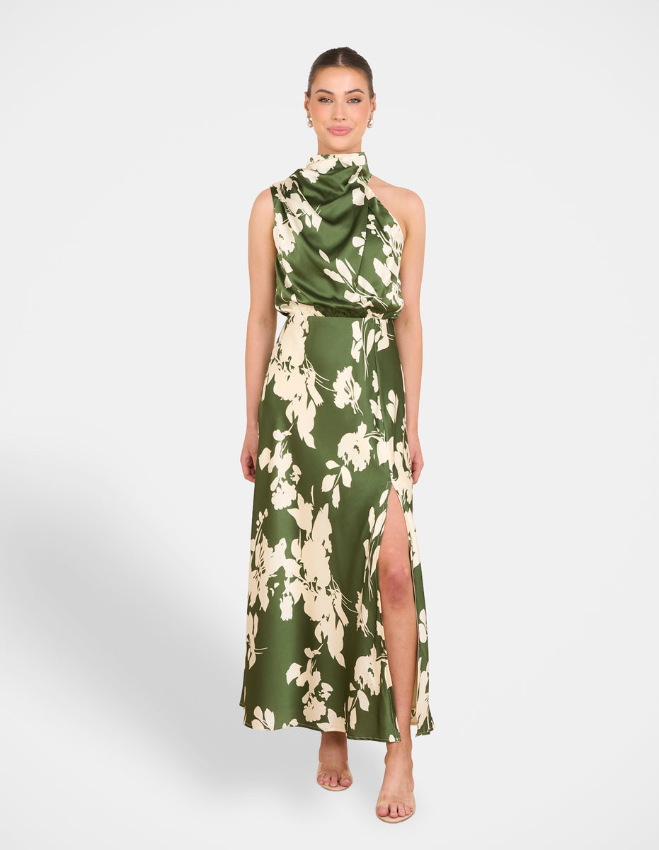 green emerald velvet dress CR ROLECOS Womens Pioneer Dress Green Floral Prairie Dresses Long Sleeve  Pilgrim Colonial Costume