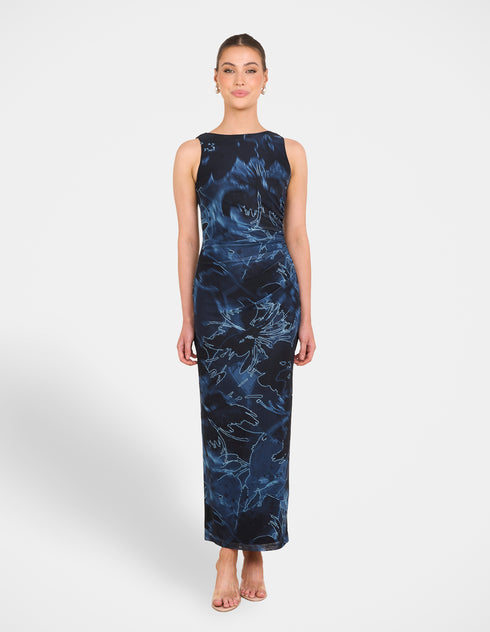 Kiev Mesh Maxi Dress