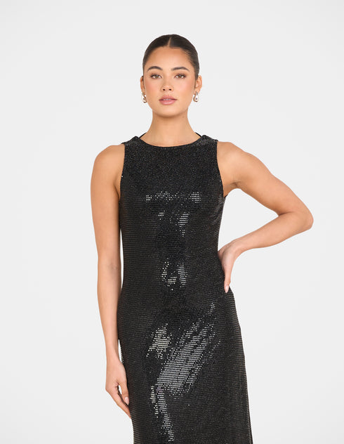 Yazmin Cowl Back Gown