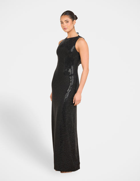 Yazmin Cowl Back Gown