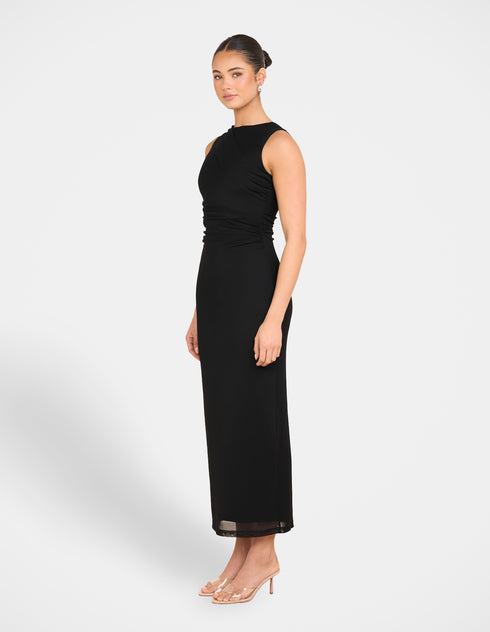 Frika Wrap Detail Maxi Dress