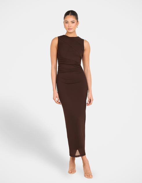 Frika Wrap Detail Maxi Dress