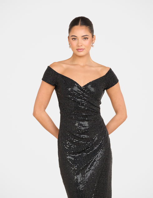 Moira Off Shoulder Gown