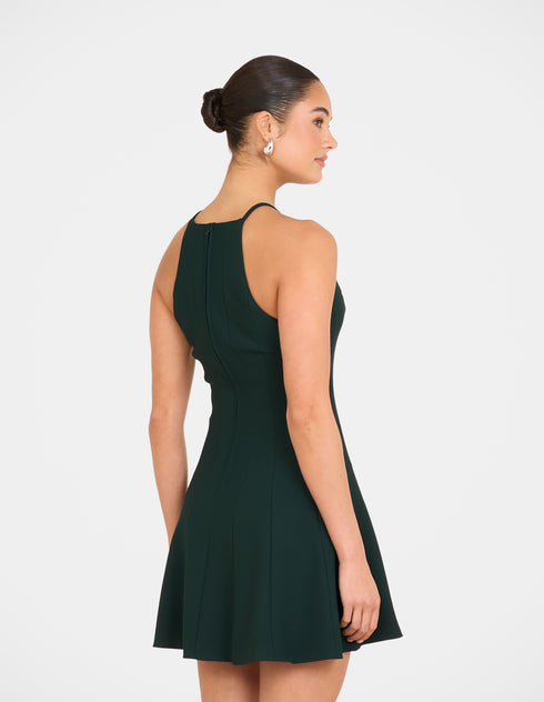 Gab High Neck Mini Dress