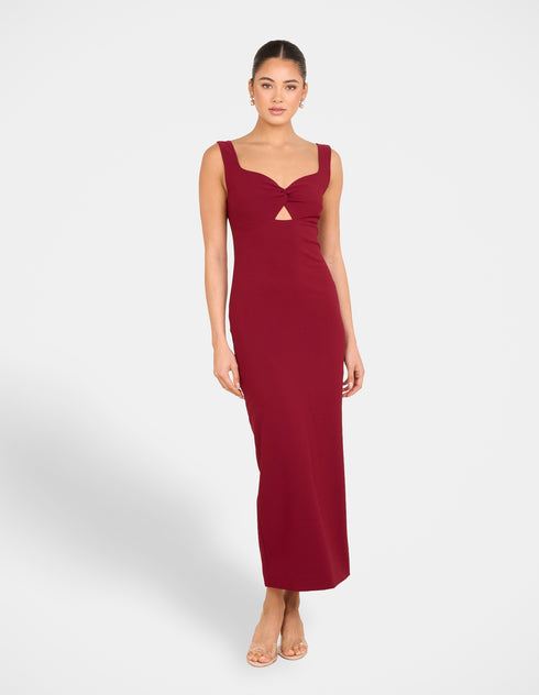 Varga Twist Front Maxi Dress