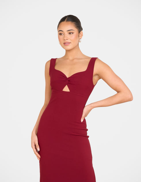 Varga Twist Front Maxi Dress