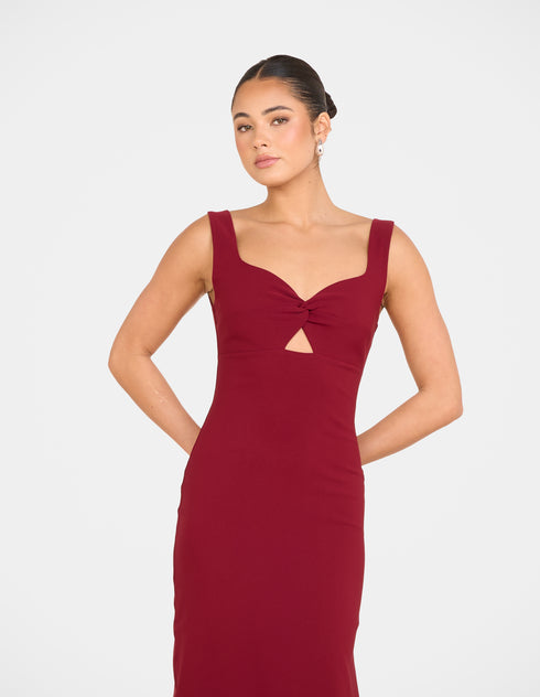 Varga Twist Front Maxi Dress