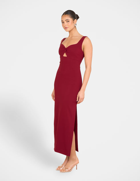 Varga Twist Front Maxi Dress