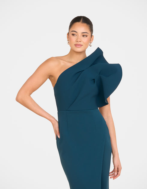 Khaleesi One Shoulder Gown