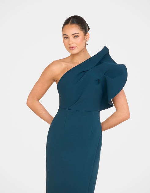 Khaleesi One Shoulder Gown