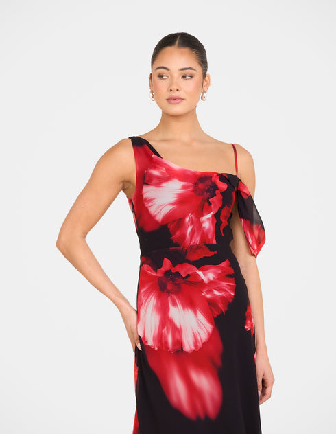 Oscar Cowl Neck Maxi Dress