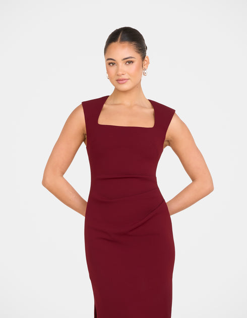 Therese Square Neck Maxi Dress
