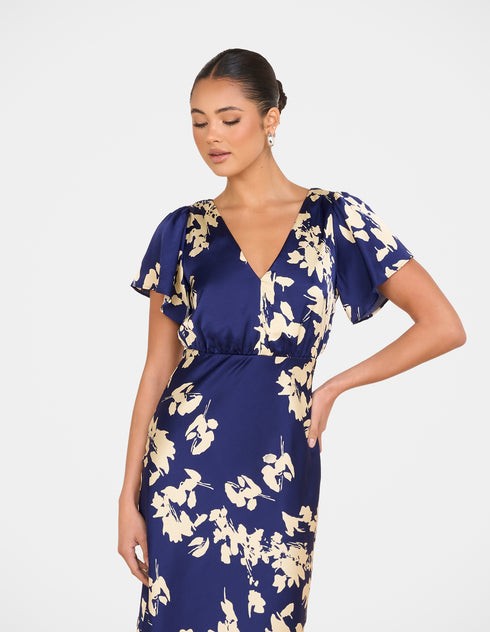 Erie Satin Maxi Dress