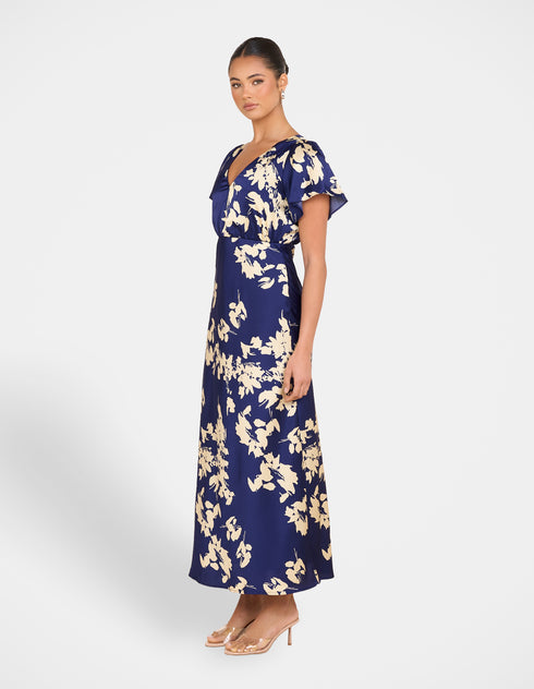 Erie Satin Maxi Dress