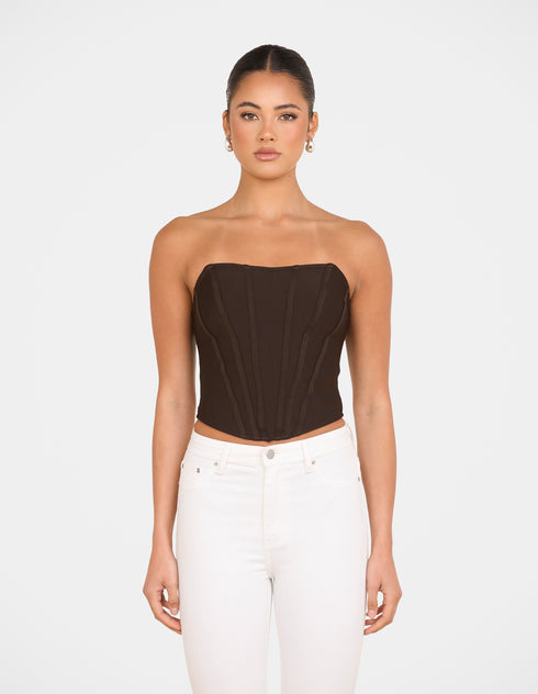 Ascher Bandage Corset Top