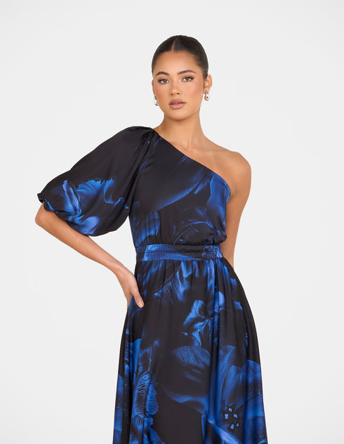 Umi One Shoulder Maxi Dress