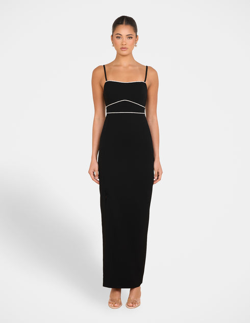 Juliana Diamante Trim Gown