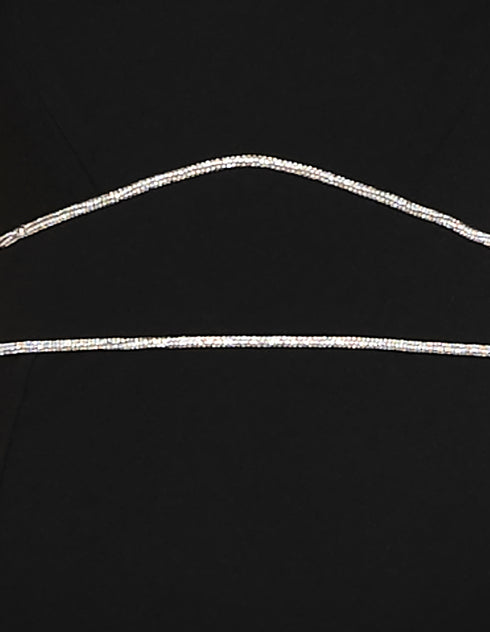 Juliana Diamante Trim Gown