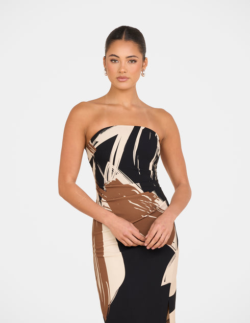 Remina Strapless Maxi