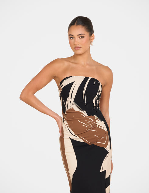 Remina Strapless Maxi