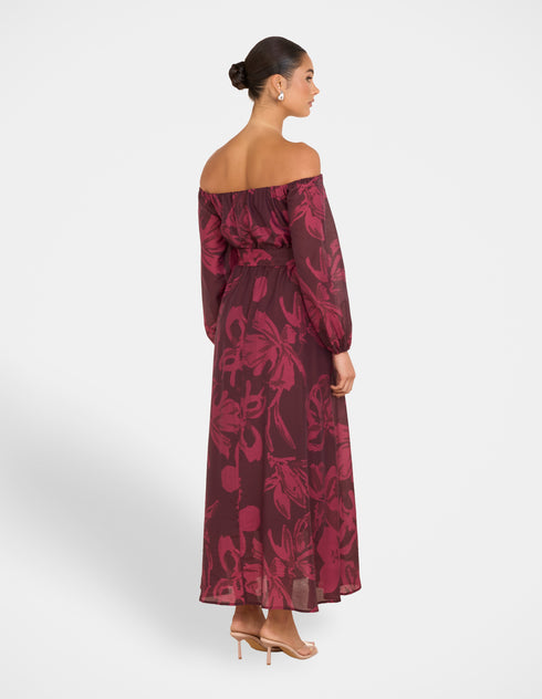 Skylar Off Shoulder Maxi Dress