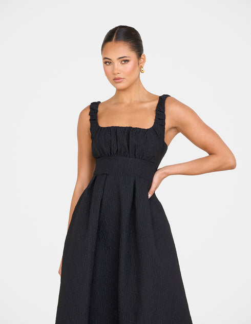 Idol A-line Midi Dress