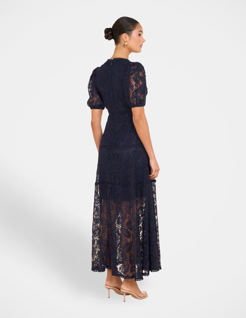 Elphava Puff Sleeve  Dress