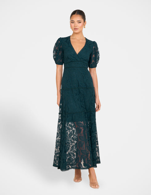 Elphava Puff Sleeve  Dress