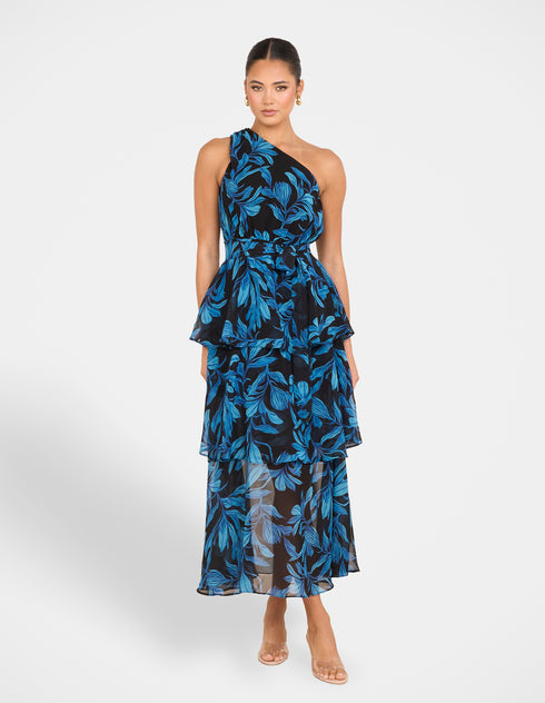 Koula One Shoulder Maxi Dress