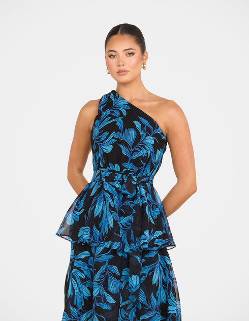 Koula One Shoulder Maxi Dress