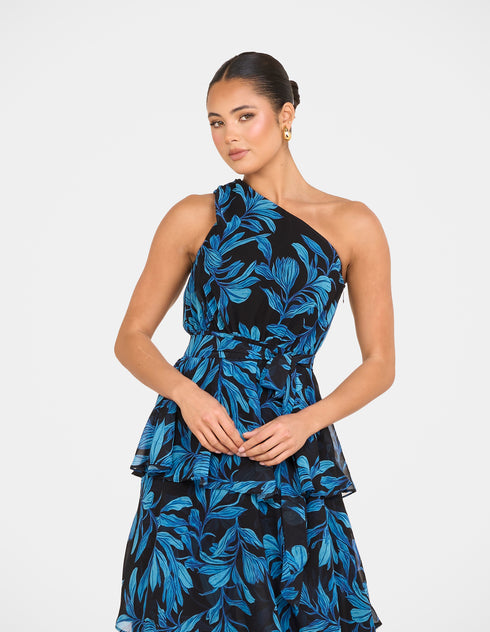 Koula One Shoulder Maxi Dress