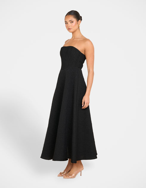 Ita Strapless Midi Dress