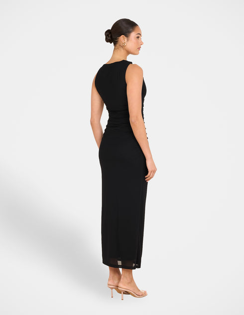 Kenny High Neck Maxi Dress
